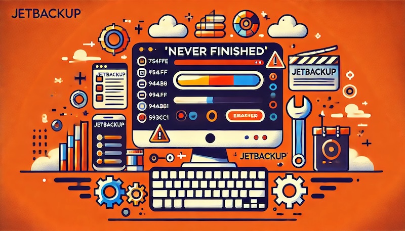 Error 'Never Finished' in JetBackup 5