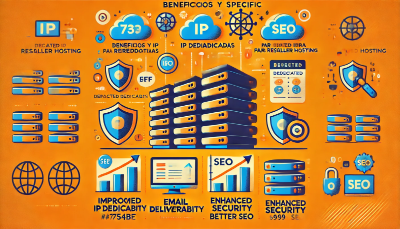 How does a dedicated IP work in Reseller Hosting?